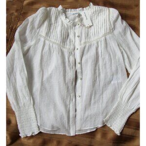 Heartloom Women blouse, Beige, XS.